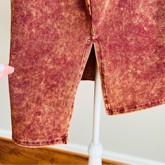 Zenana mineral wash hi-low hem t-shirt - Picture 5 of 7